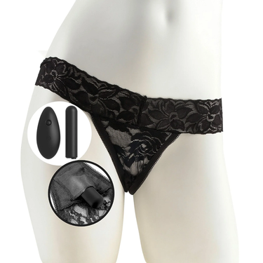 Perizoma sexy a vita bassa con micro proiettile wireless e 20 modalità di vibrazione